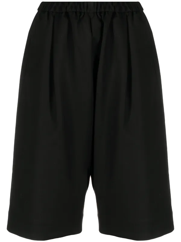 knee length wide leg shorts