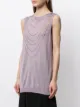 Moschino stud-detailing tank top