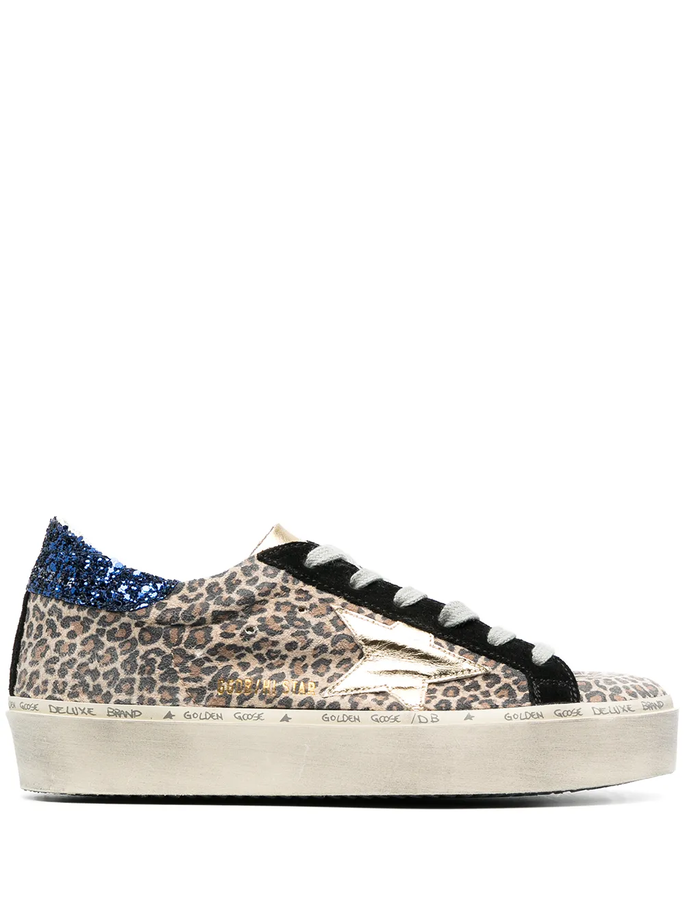 

Golden Goose tenis bajos Hi Star - Neutro