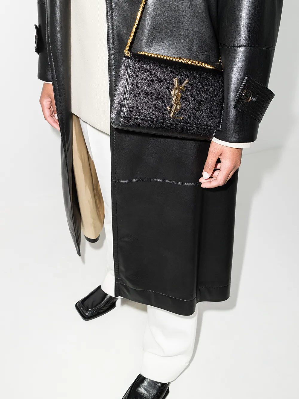 фото Saint laurent сумка на плечо kate