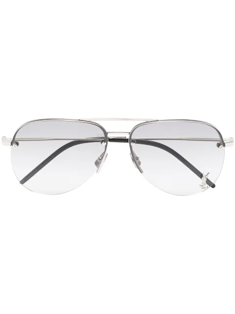 Saint Laurent Eyewear Classic 11M pilot-frame sunglasses
