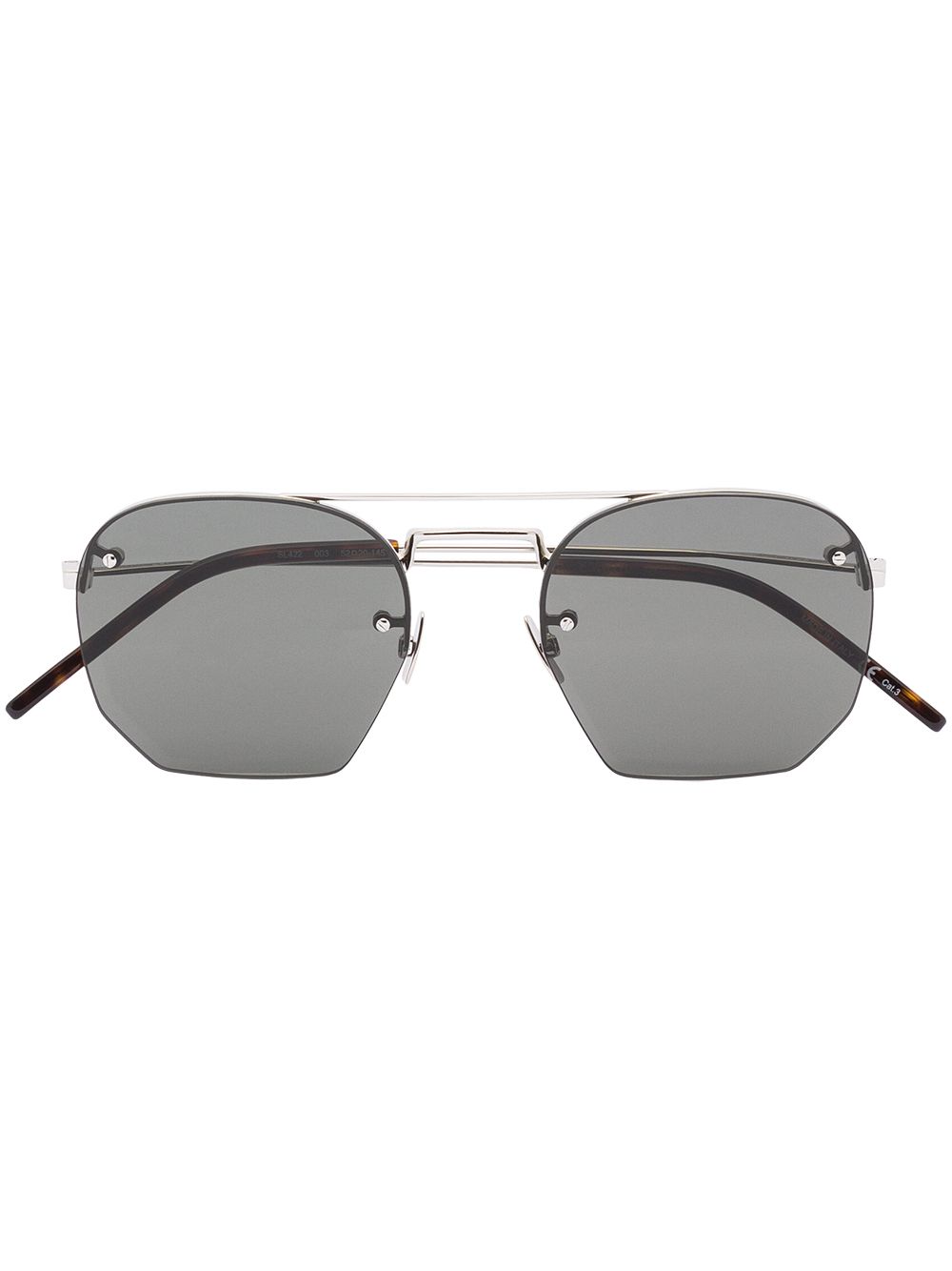 фото Saint laurent eyewear солнцезащитные очки sl422 в геометричной оправе