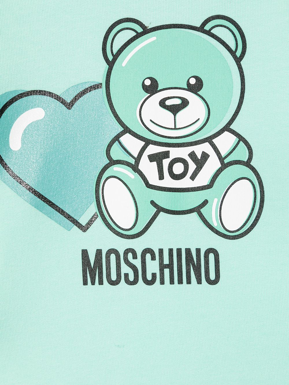 фото Moschino kids комплект teddy bear из пижамы и нагрудника с шапкой