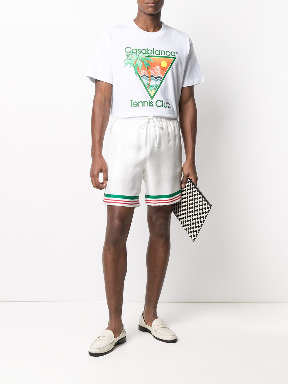 фото Casablanca шорты tennis с полосками