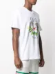 Casablanca logo floral-print T-shirt