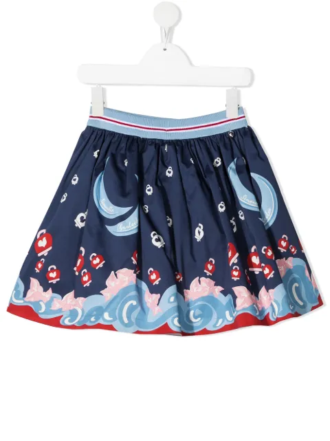 Simonetta falda estampada