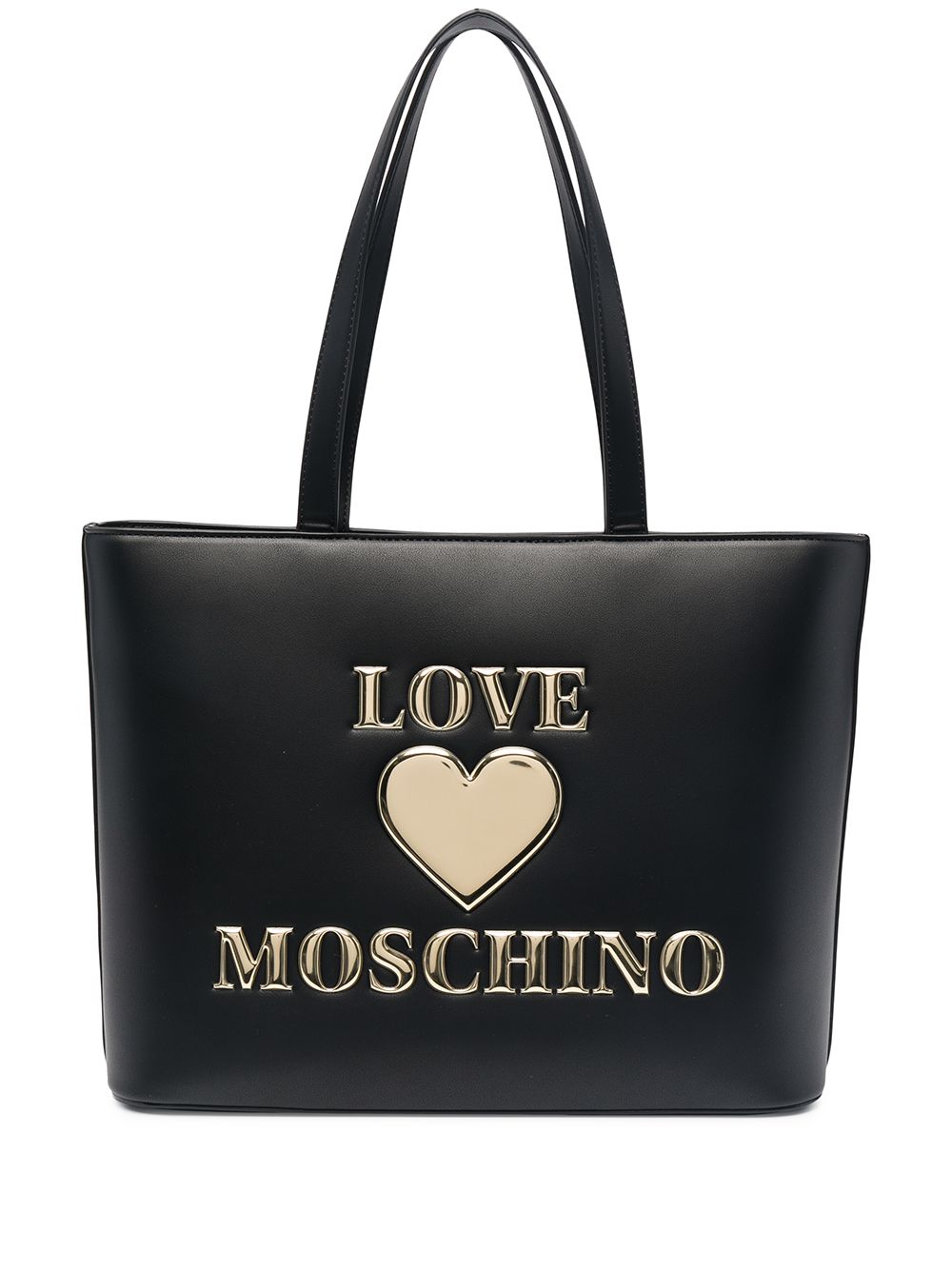 фото Love moschino сумка-тоут с логотипом