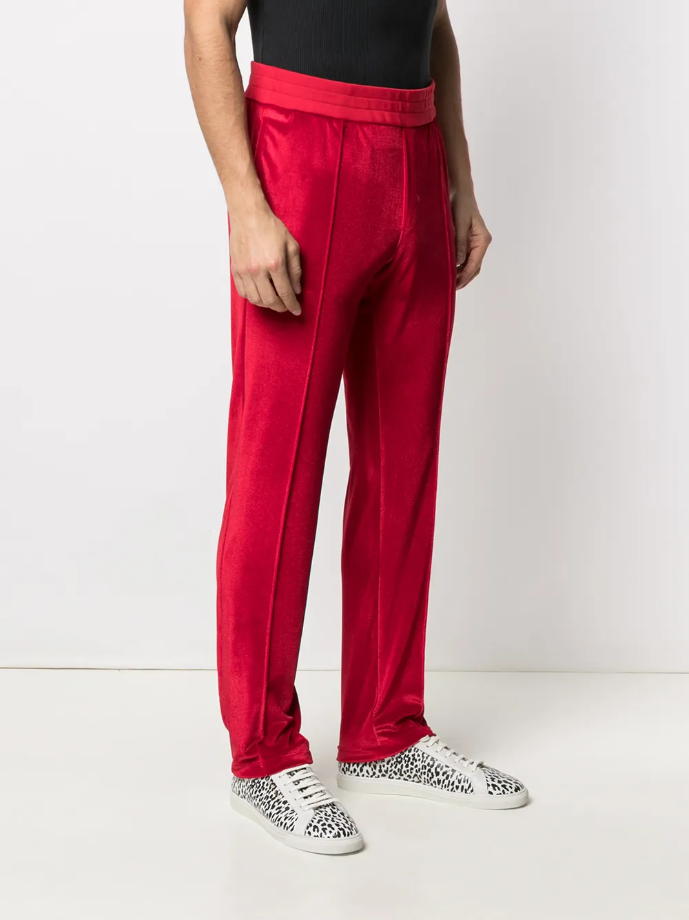 фото Versace спортивные брюки с логотипом medusa