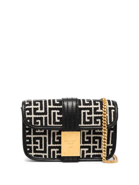 Balmain Bolsa transversal de jacquard 1945