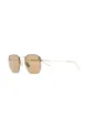 Изображение 2 из Saint Laurent Eyewear солнцезащитные очки SL422 в геометричной оправе