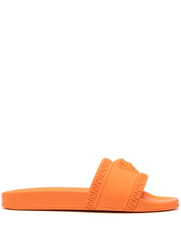 farfetch versace slides