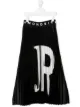 Image 1 of John Richmond Junior TEEN monogram-print pleated skirt