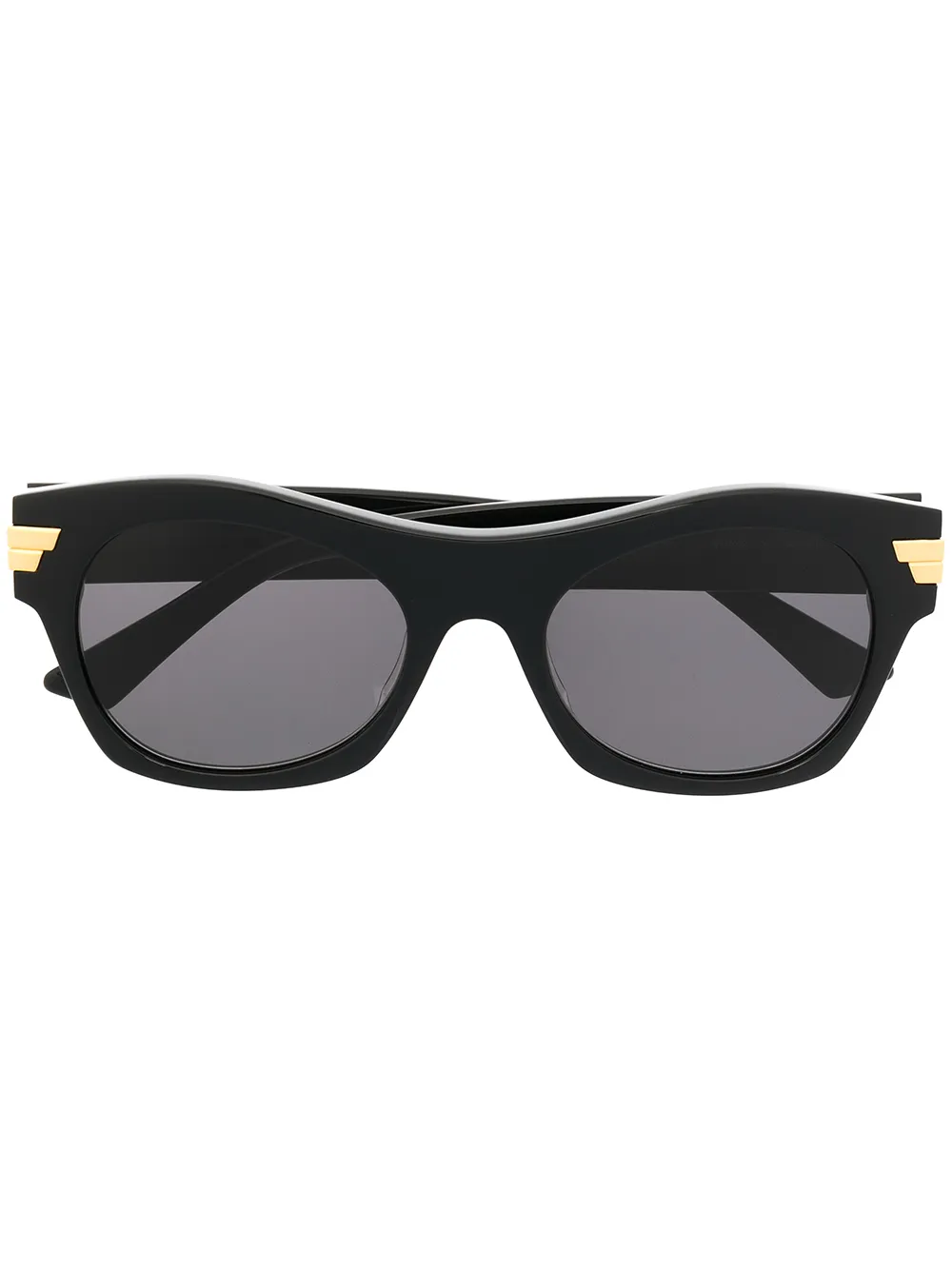 

Bottega Veneta Eyewear lentes de sol con armazón redonda - Negro