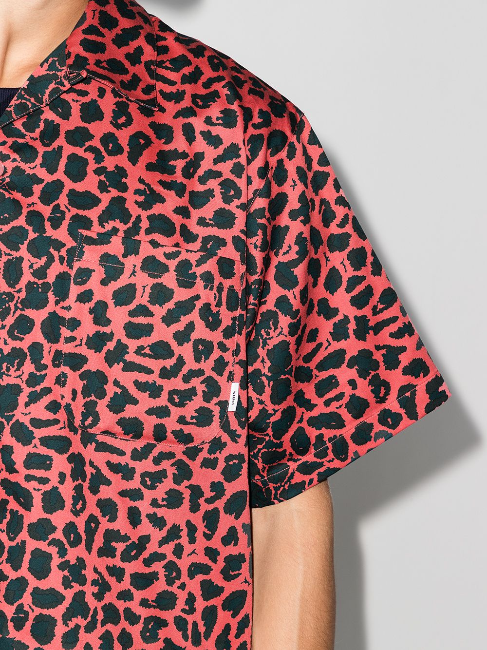 WTAPS Night-Vision leopard-print short-sleeve Shirt - Farfetch