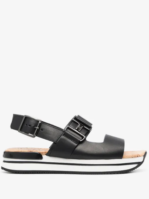 Hogan Hogan flatform sandals 