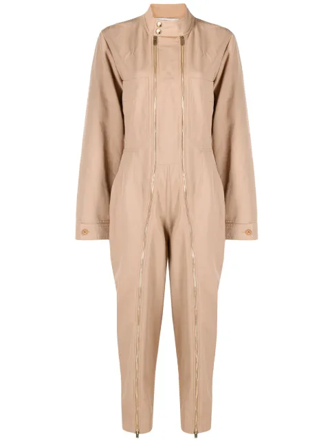 Stella McCartney double-zip tapered jumpsuit