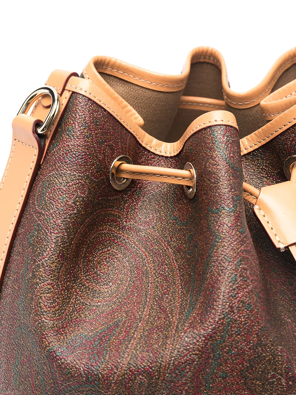 фото Etro сумка-ведро с принтом пейсли