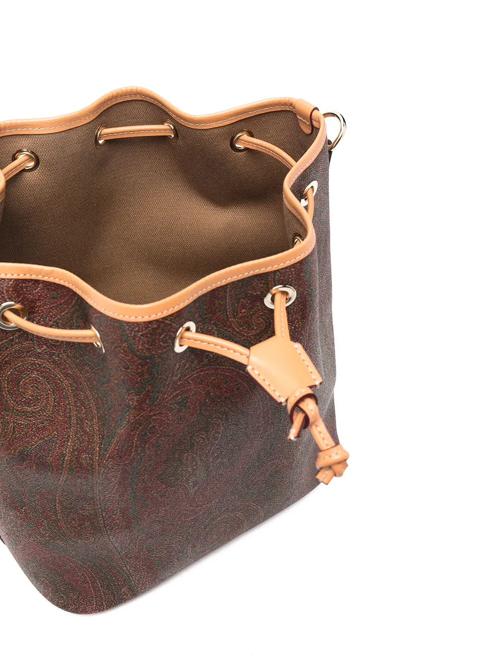 фото Etro сумка-ведро с принтом пейсли