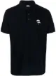 Image 1 of Karl Lagerfeld Karl embroidered polo shirt