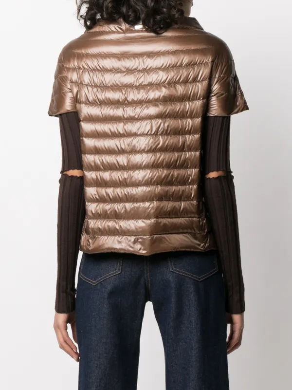 herno cap sleeve jacket