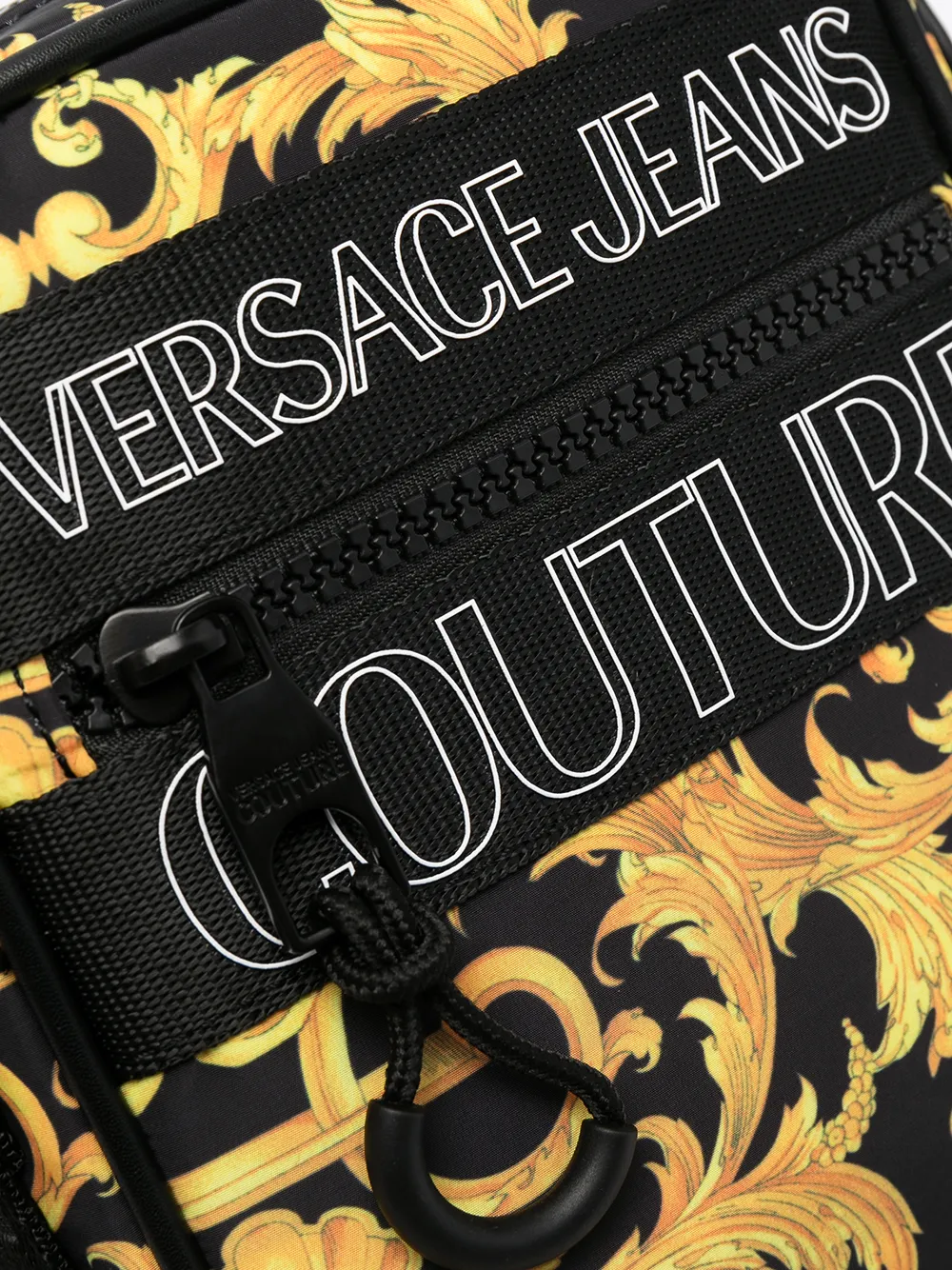 фото Versace jeans couture сумка через плечо с логотипом