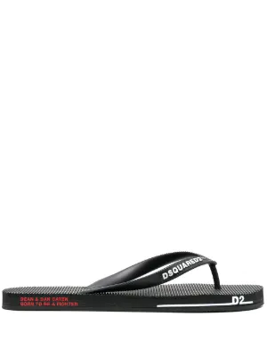 womens dsquared sliders