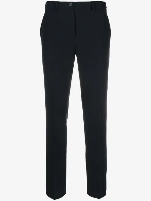 Seventy cropped slim-cut trousers
