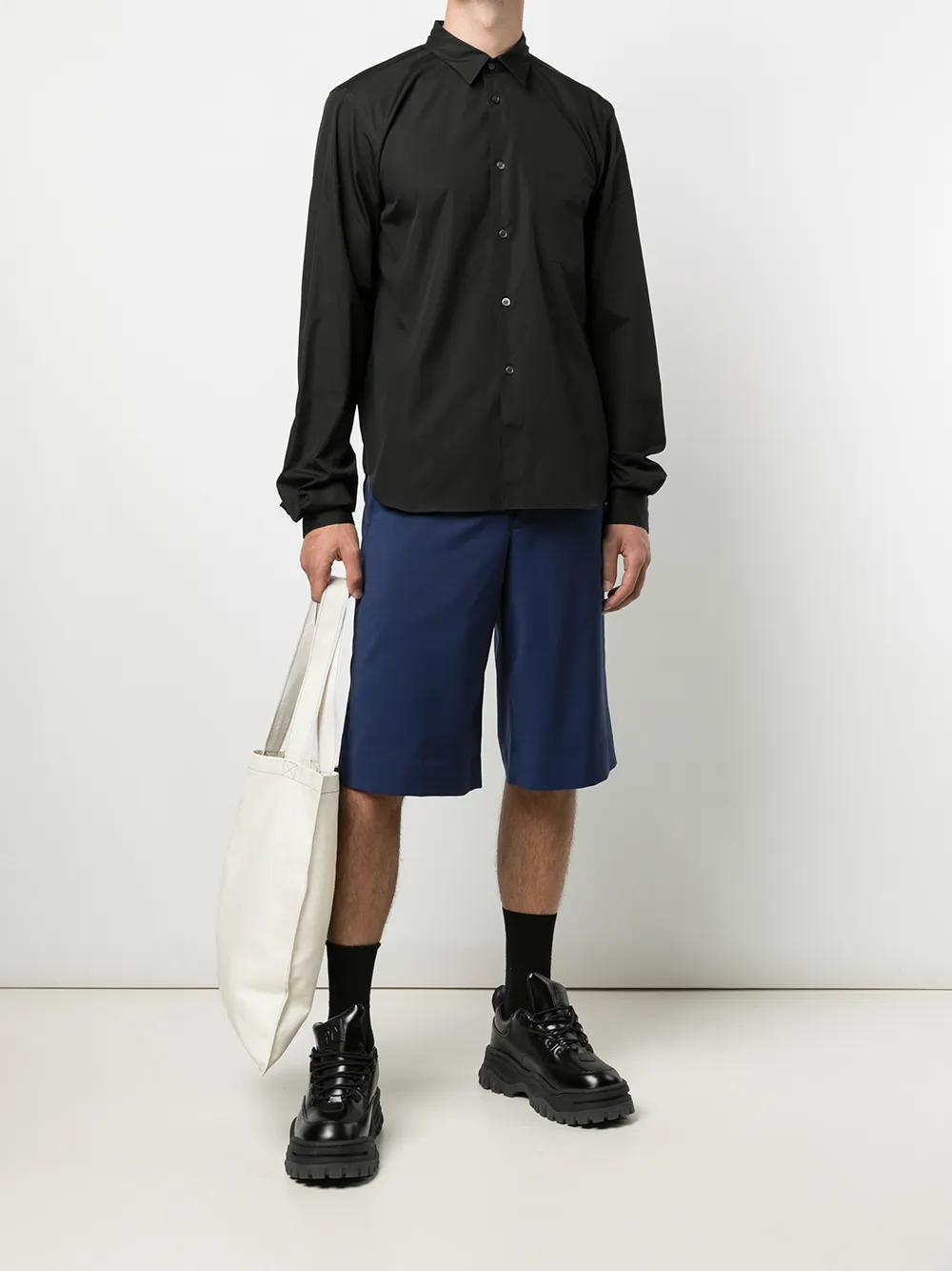 фото Comme des garçons homme plus рубашка с длинными рукавами