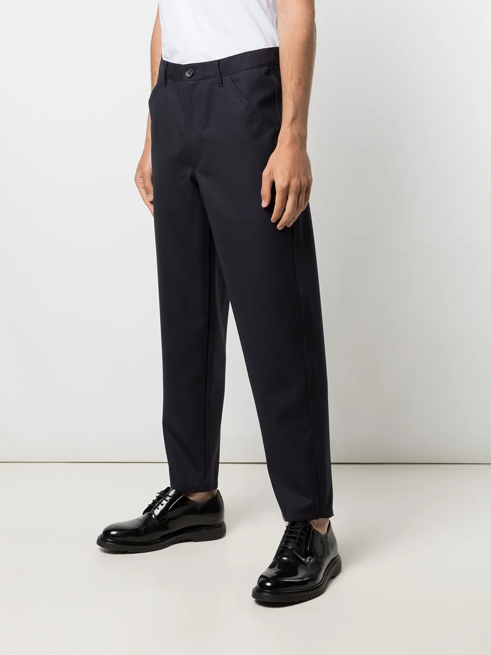 фото Comme des garçons shirt зауженные брюки