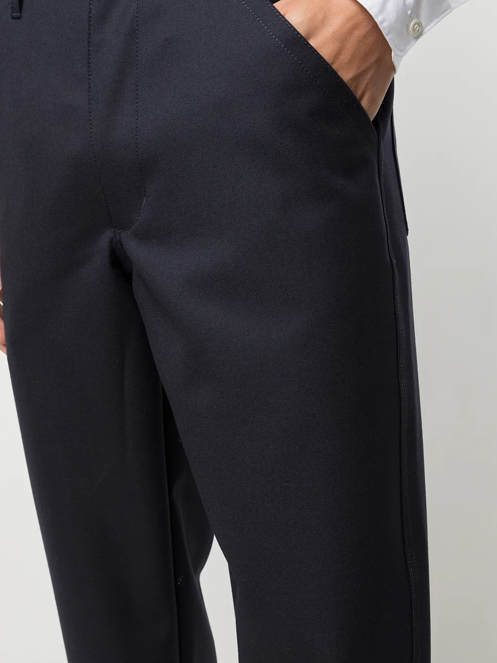 фото Comme des garçons shirt зауженные брюки