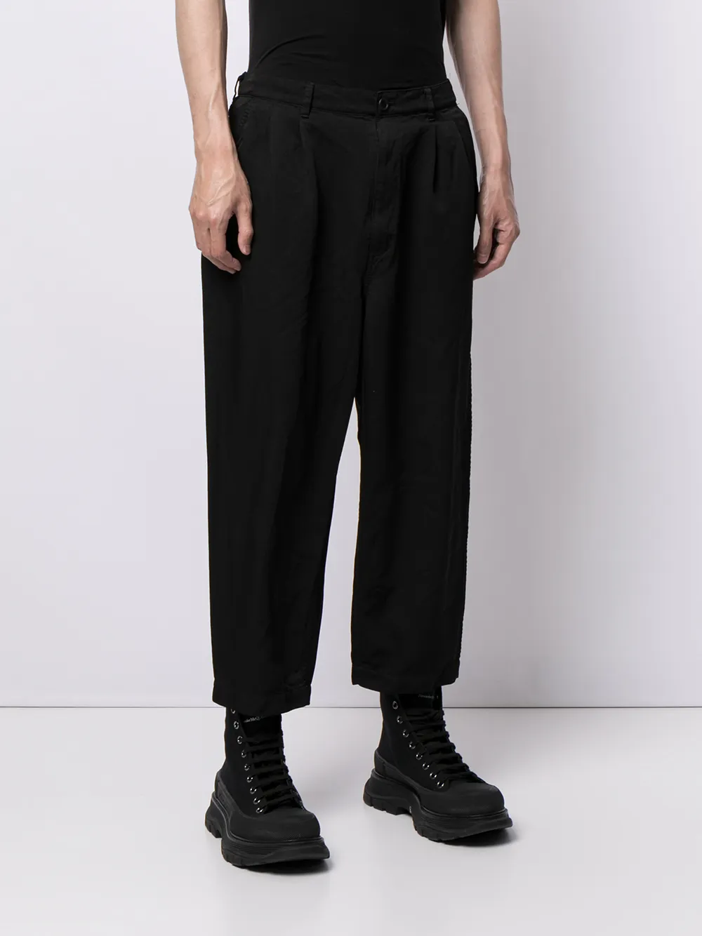 фото Comme des garçons homme укороченные брюки