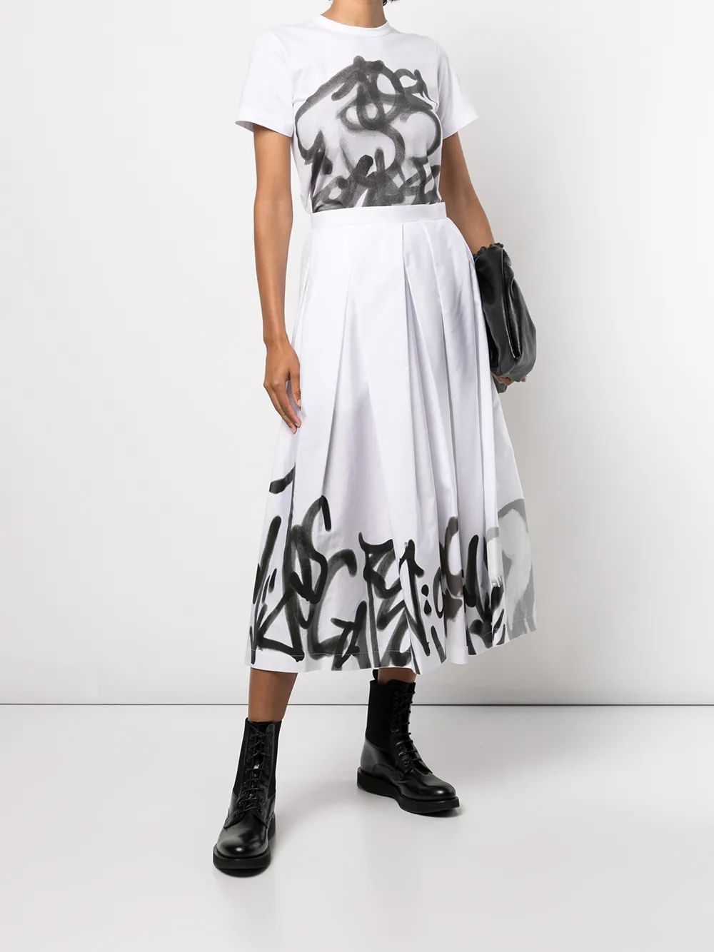 фото Comme des garçons футболка с графичным принтом