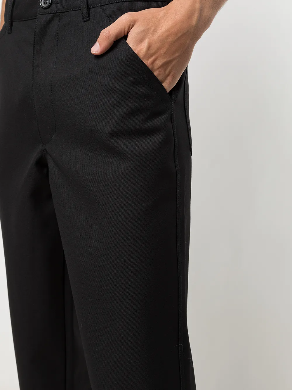 фото Comme des garçons shirt прямые брюки