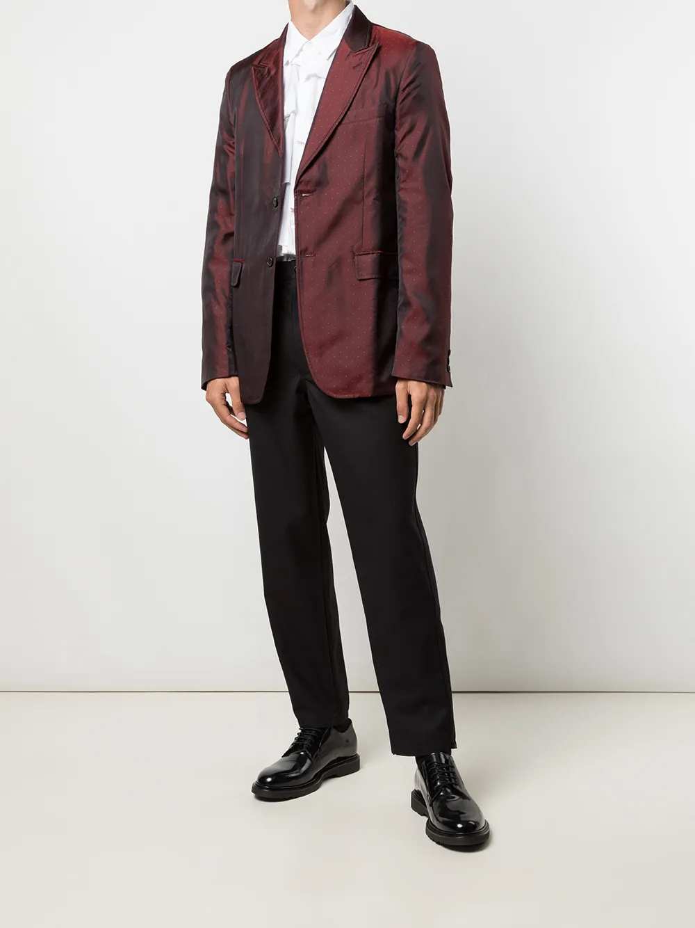 фото Comme des garçons shirt прямые брюки