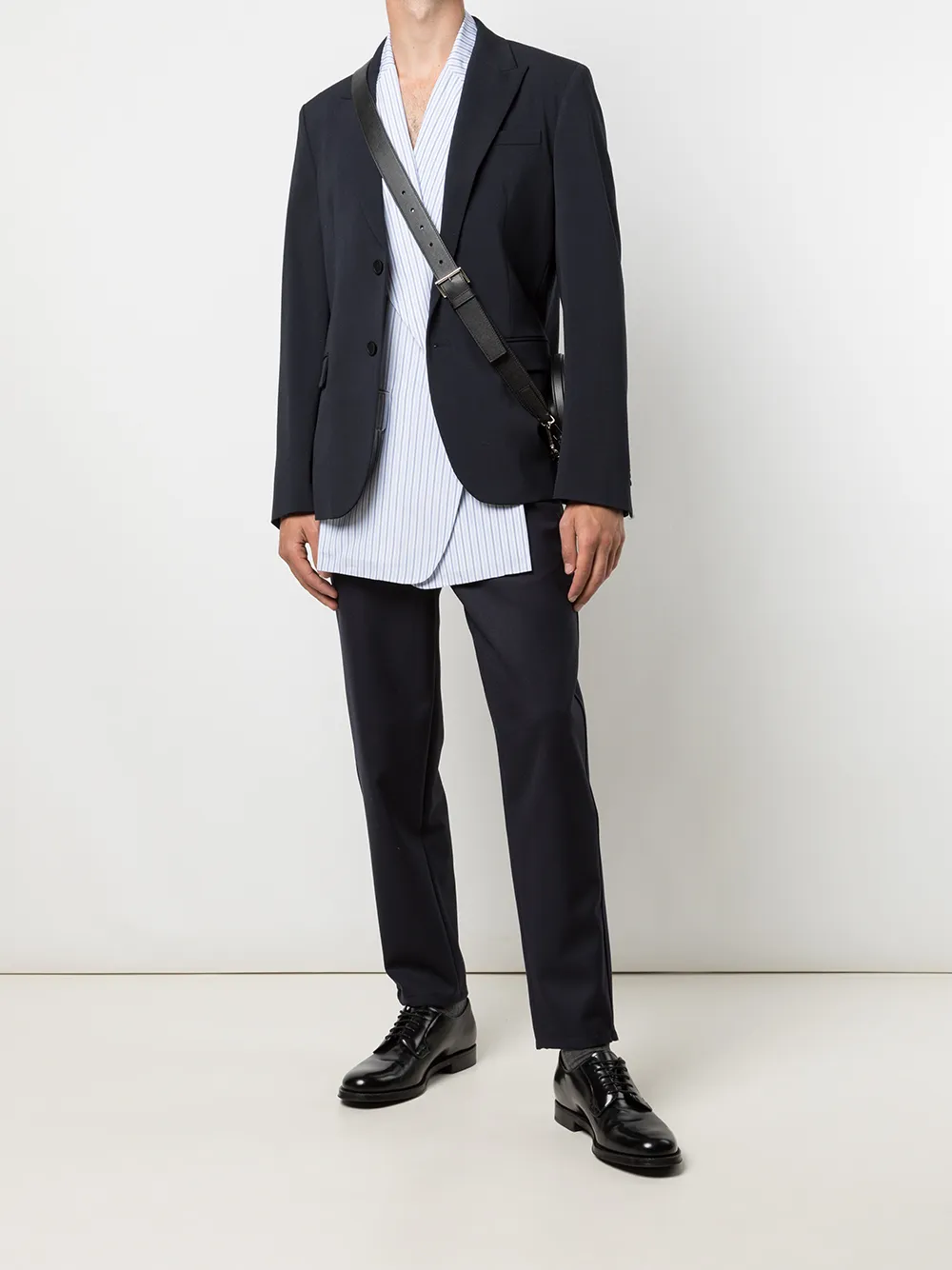 фото Comme des garçons shirt жилет в тонкую полоску