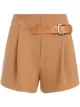 Imagem 1 de Alice+Olivia Short Adelina com cinto e pregas