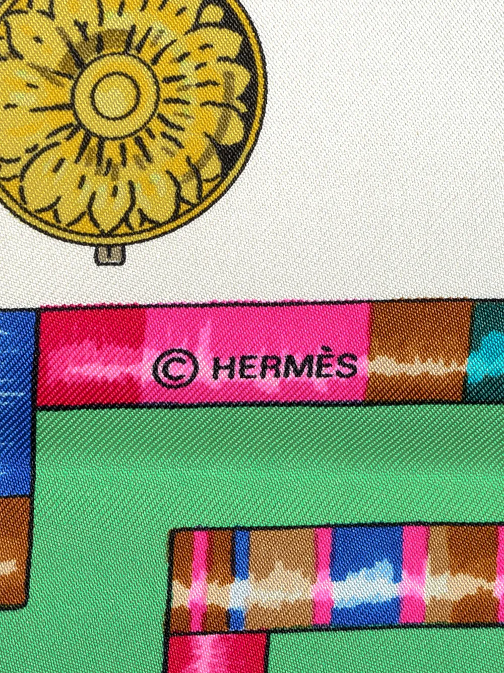 фото Hermès платок petite main pre-owned