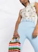 RED Valentino high-rise belted cropped trousers