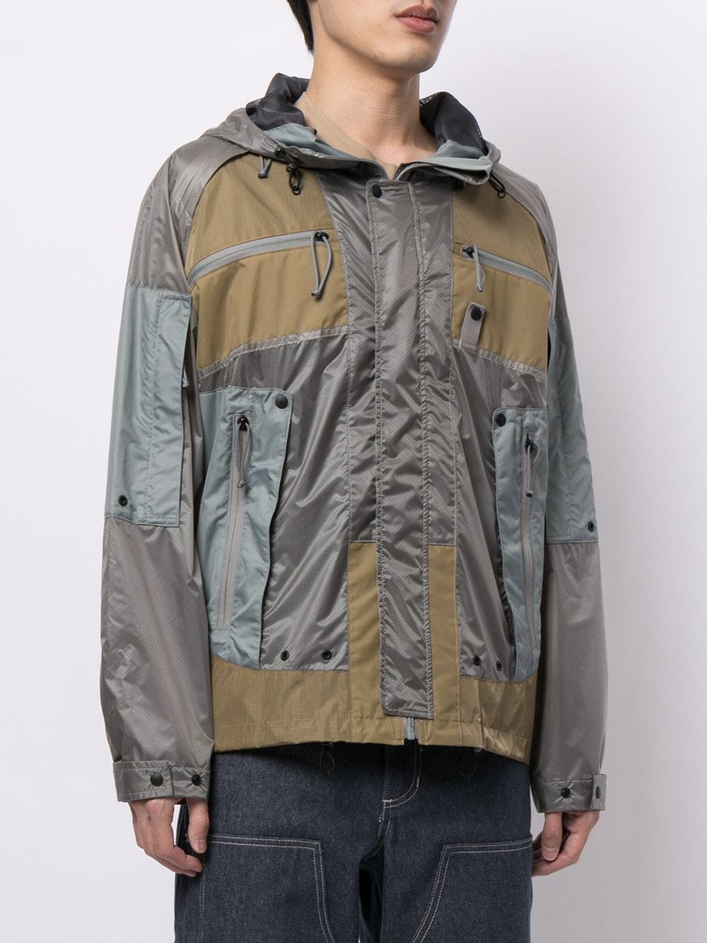 Junya Watanabe MAN Panelled Lighweight Jacket - Farfetch