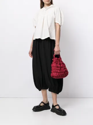 oversized cropped trousers展示图