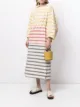 Image 2 of Rosie Assoulin striped cotton maxi dress