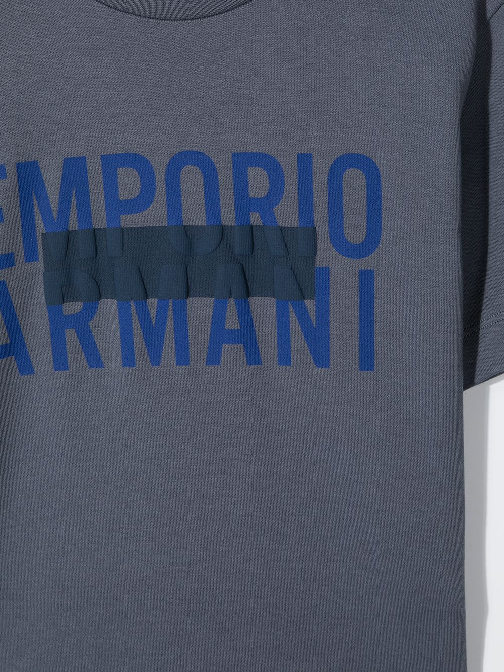 фото Emporio armani kids футболка с логотипом