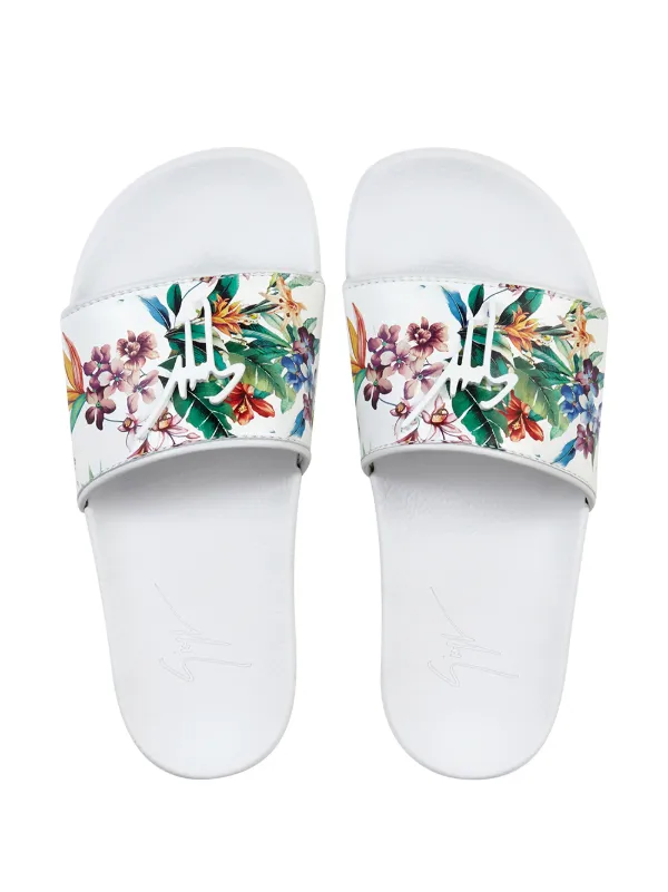 fila floral slides