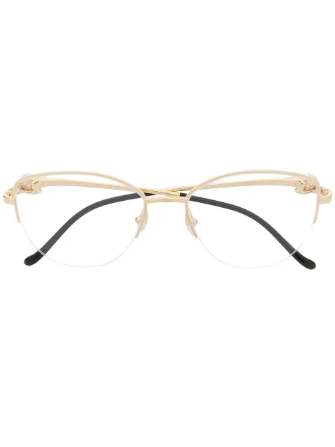 Cartier Eyewear cat-eye frame glasses