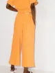 Terry. Capri cropped trousers