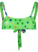Image 1 of Frankies Bikinis Tia scarf-print bikini top