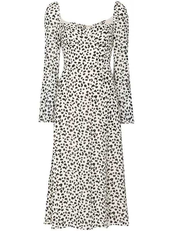 dalmatian midi dress