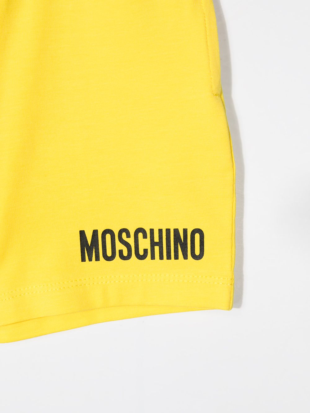 фото Moschino kids спортивные шорты с логотипом