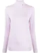 Image 1 of AMBUSH embroidered-letter roll-neck top