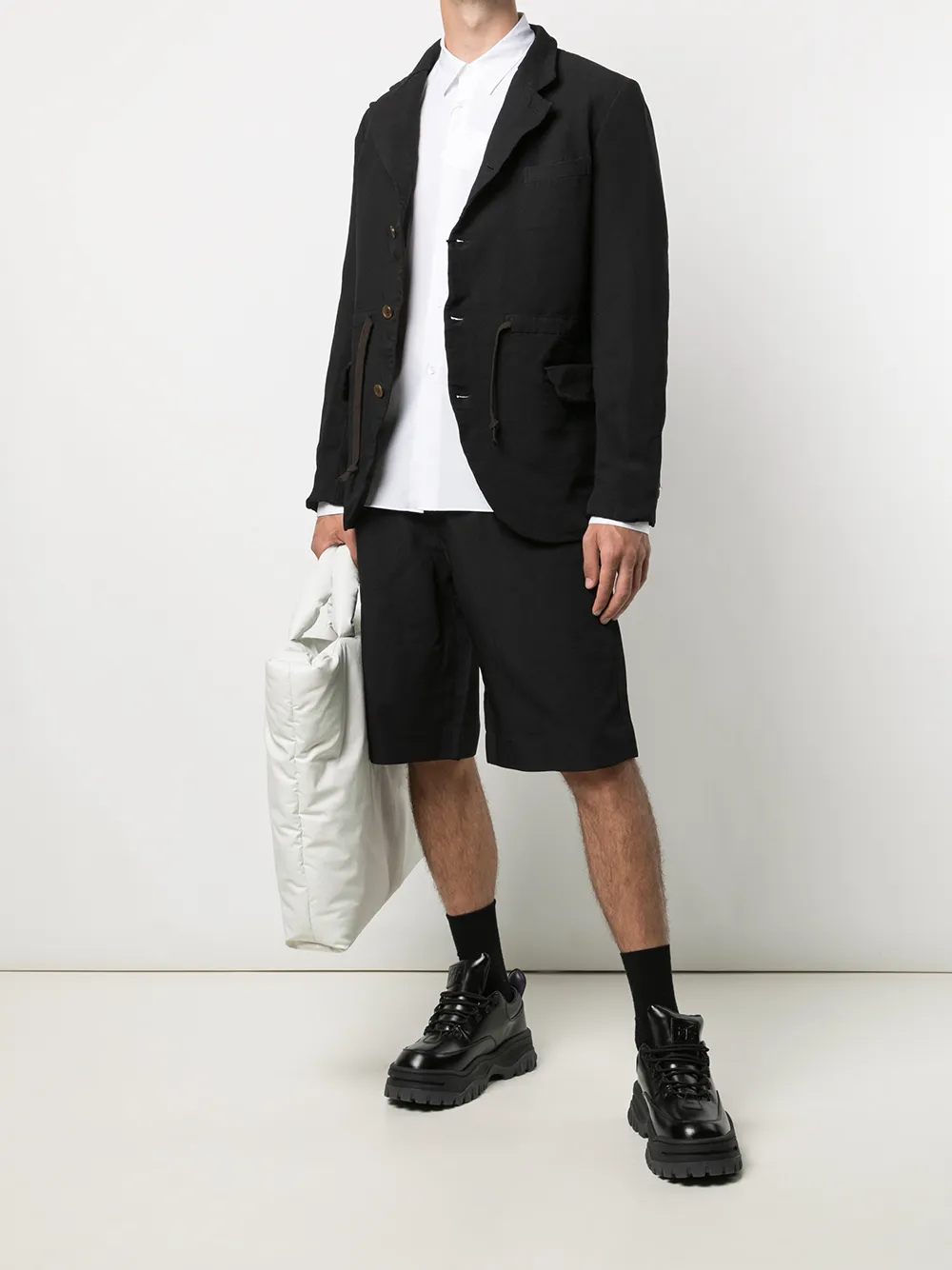 фото Comme des garçons homme plus рубашка с длинными рукавами